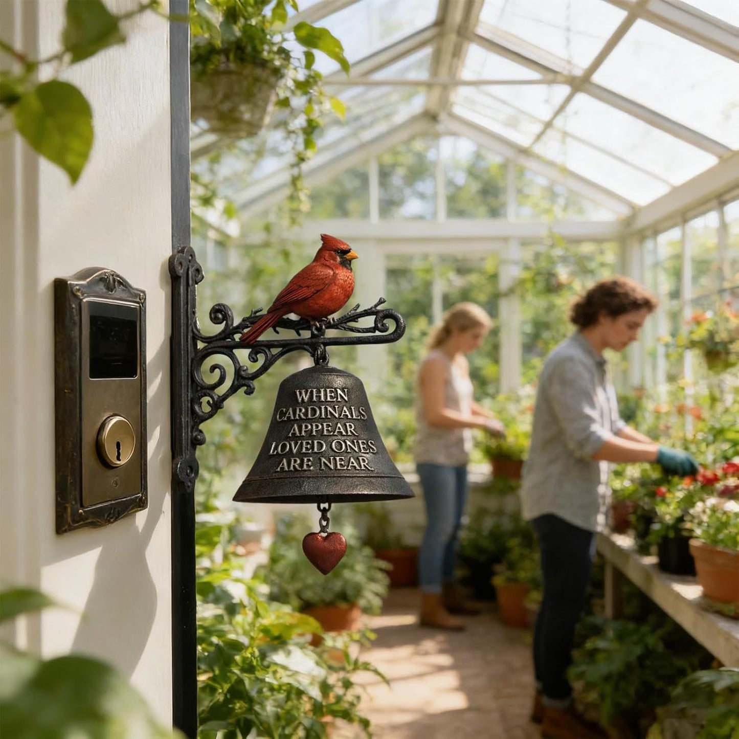 🔔❤️ Cardinal Memorial Dinner Bell
