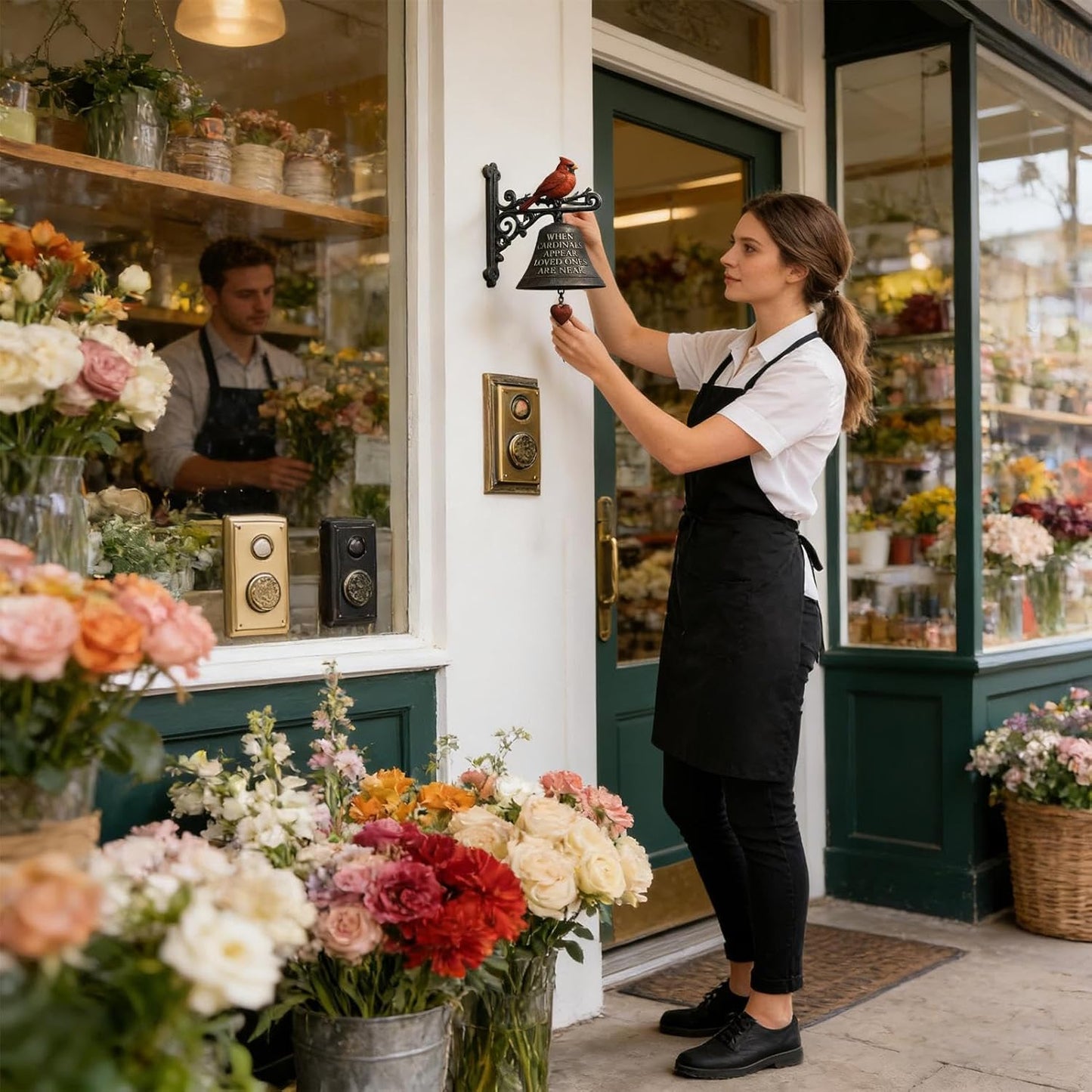 🔔❤️ Cardinal Memorial Dinner Bell