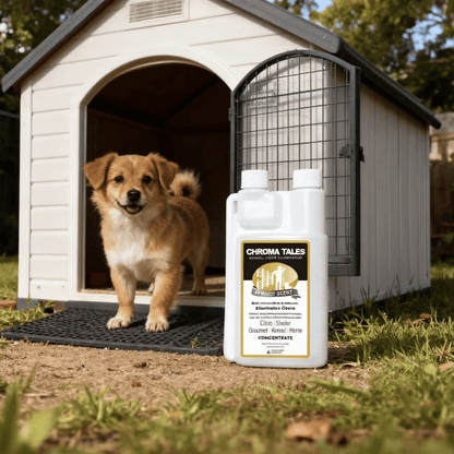 🔥Last Day 50% OFF - 🐶Kennel Odor Eliminator 🍑  Concentrate – Non-Enzymatic, Apricot & Fresh Scents for Tough Pet Odors