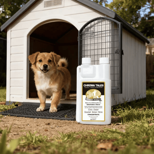 🔥Last Day 50% OFF - 🐶Kennel Odor Eliminator 🍑  Concentrate – Non-Enzymatic, Apricot & Fresh Scents for Tough Pet Odors