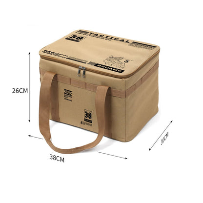 🔥Large Capacity Outdoor Folding Storage Bag Waterproof Portable Camping & Picnic Organizer