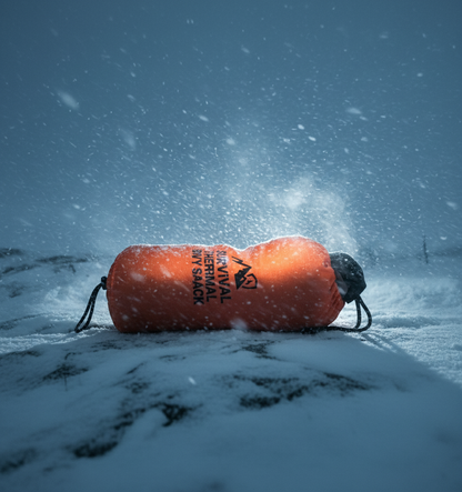 🏔️Survival Thermal Bivy Sack – Ultralight Waterproof Emergency Sleeping Bag for Hiking & Bug-Out Bags